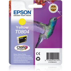 Epson T0804 Colibri - jaune - originale - cartouche d'encre