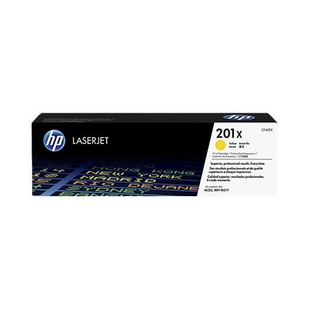 HP 201X - à rendement élevé - jaune - original - toner