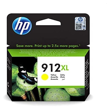 Cartouche Uprint H-912XLY compatible HP 912XL (912XL) Jaune 825 pages.