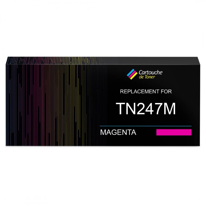 Pack Toners compatibles TN-247BK+TN-247C+TN-247M+TN-247Y GENERIQUE