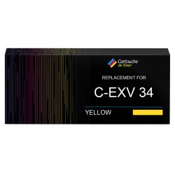 Canon C-EXV 34 toner Jaune compatible