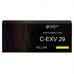 Cartouche compatible C-EXV 29 Jaune