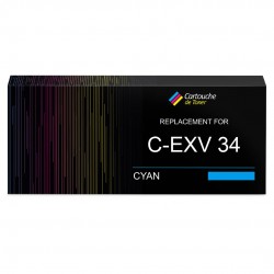 Canon C-EXV 34 toner Cyan compatible