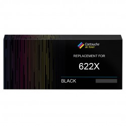 Cartouche compatible Lexmark 622X Noir