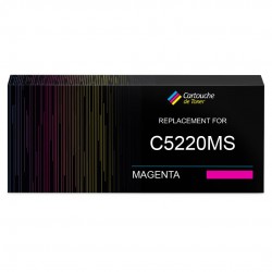 Cartouche de toner C5220MS Lexmark compatible Magenta