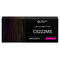 Cartouche de toner C5222MS Lexmark compatible Magenta