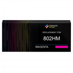 Cartouche imprimante compatible Lexmark 802HM 80C2HM0 Magenta