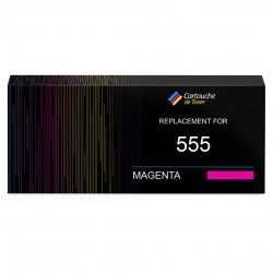 Cartouche compatible Epson 0555 Magenta