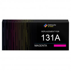Cartouche toner compatible HP 131A Magenta