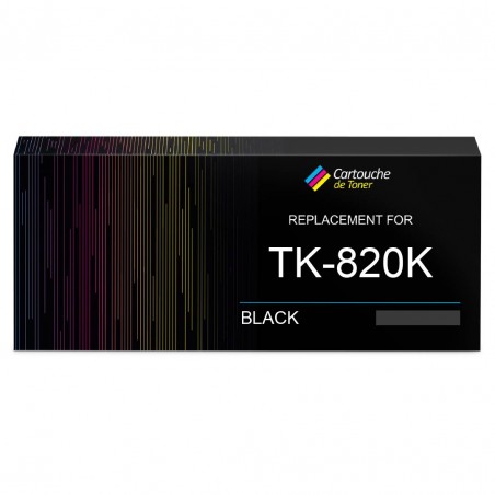 Cartouche imprimante compatible Kyocera TK-820K 1T02HP0EU0 Noir
