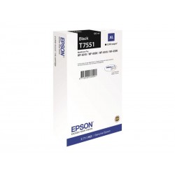 Epson T7551 - à rendement élevé - noire - originale - cartouche d'encre