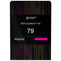 Cartouche d'encre équivalent à Epson Magenta 79 Capacité standard Magenta
