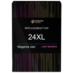 Epson 24XL Light Magenta cartouche d'encre compatible