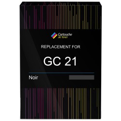 Ricoh GC 21 K cartouche d'encre compatible