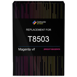 Cartouche d'encre équivalent à Epson T8503 Vivid Magenta Capacité standard Magenta vif