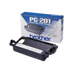 Brother PC201 - noire - original - ruban d'impression